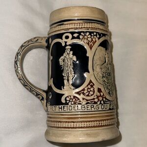 VINTAGE WEKARA Small German Beer Stein 5”
